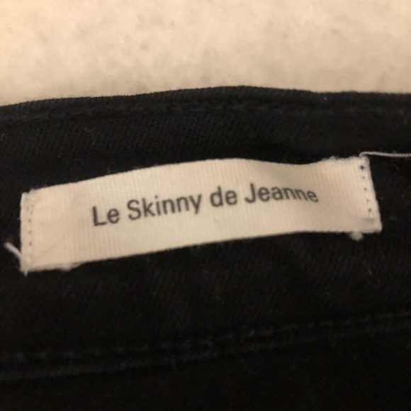 FRAME Le Skinny de Jeanne Ripped Skinny Jeans - Picture 7 of 14